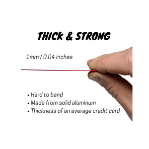 Thick Aluminum Engraved Cards