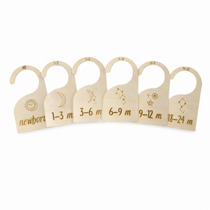 wooden closet dividers for bath/toddler/child closet for clothing